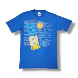 Vintage Dillard University DU Single Stitch Blue Jostens T-Shirt Men's M
